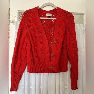 Universal Thread Red Women's Cardigan